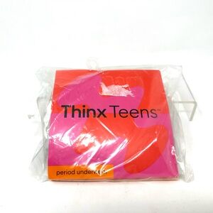 Thinx Teen Shorty Heather Gray Period Underwear Size Small 9-10